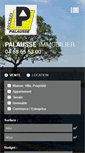 Mobile Screenshot of palausse-immobilier.com